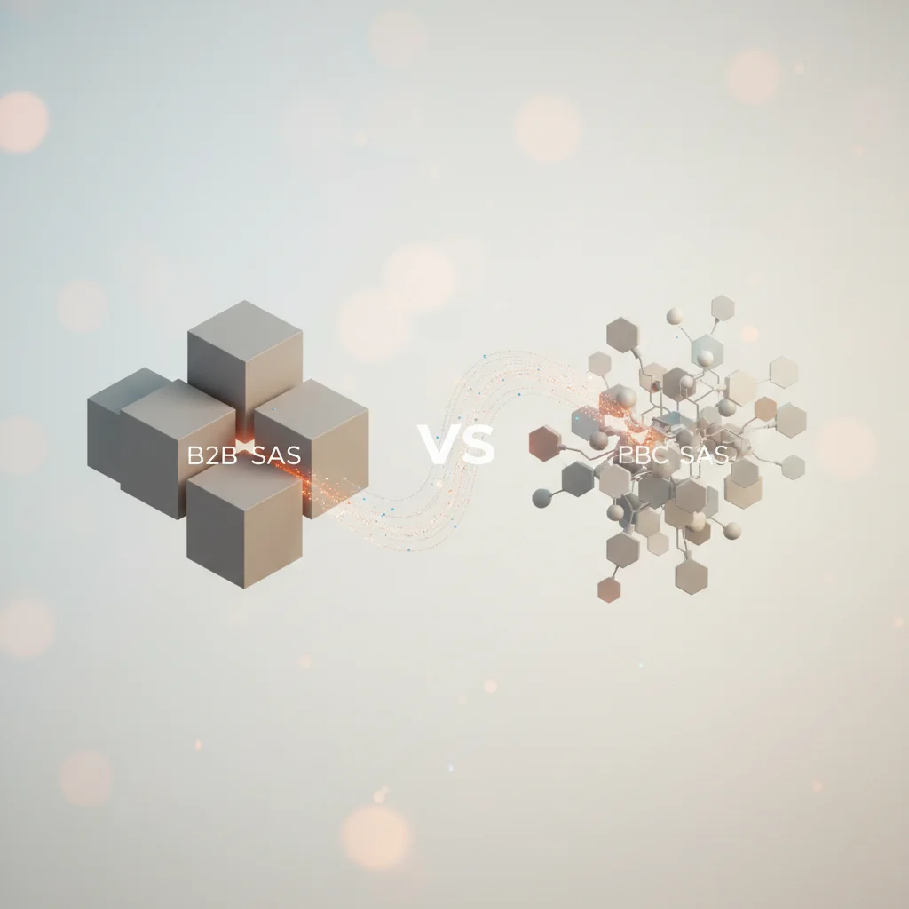 B2B SaaS vs B2C SaaS Farkları Nelerdir? için öne çıkan görsel