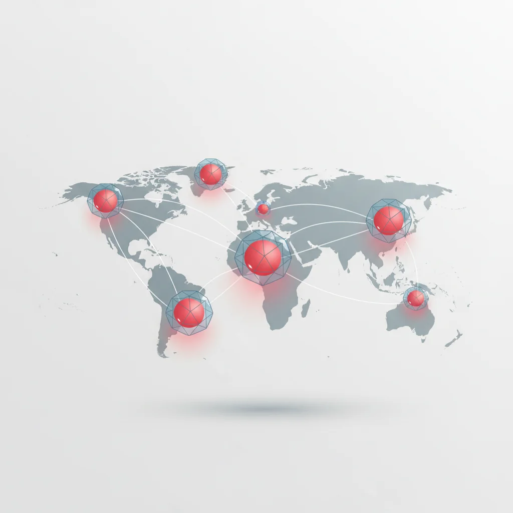 A symbolic editorial illustration of continuous digital infrastructure monitoring and emergency response triggers.