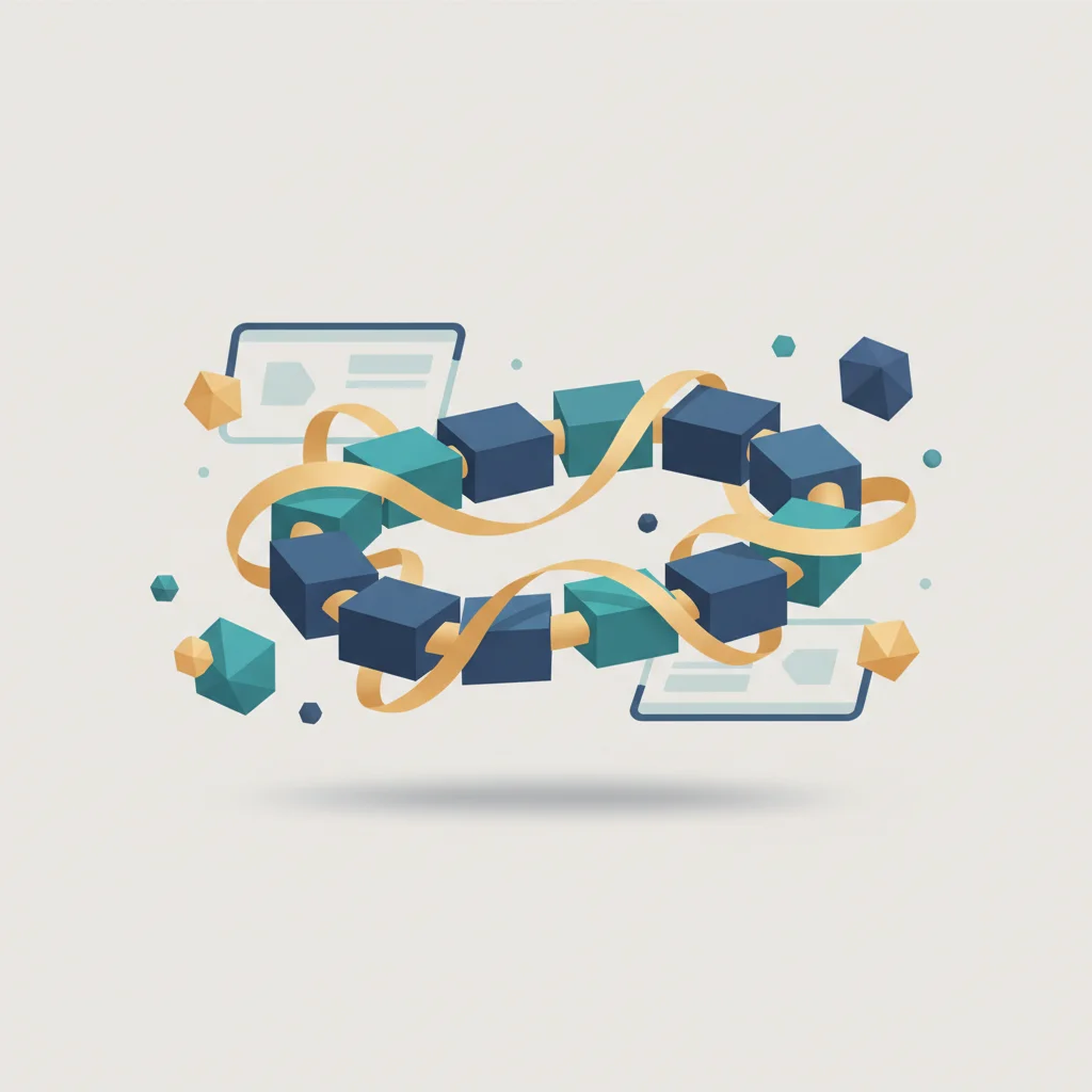 A symbolic editorial illustration showing a divided yet connected system of quick message streams and permanent archival books