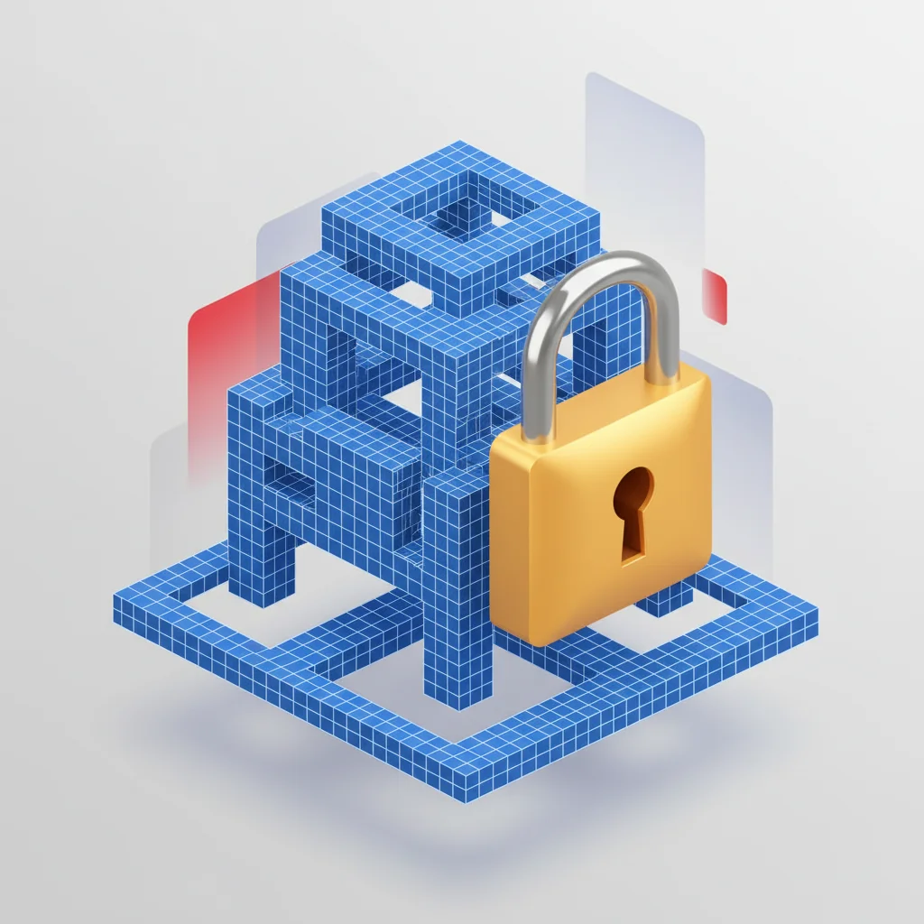 Abstract corporate concept illustrating business growth, risk mitigation, and software stability
