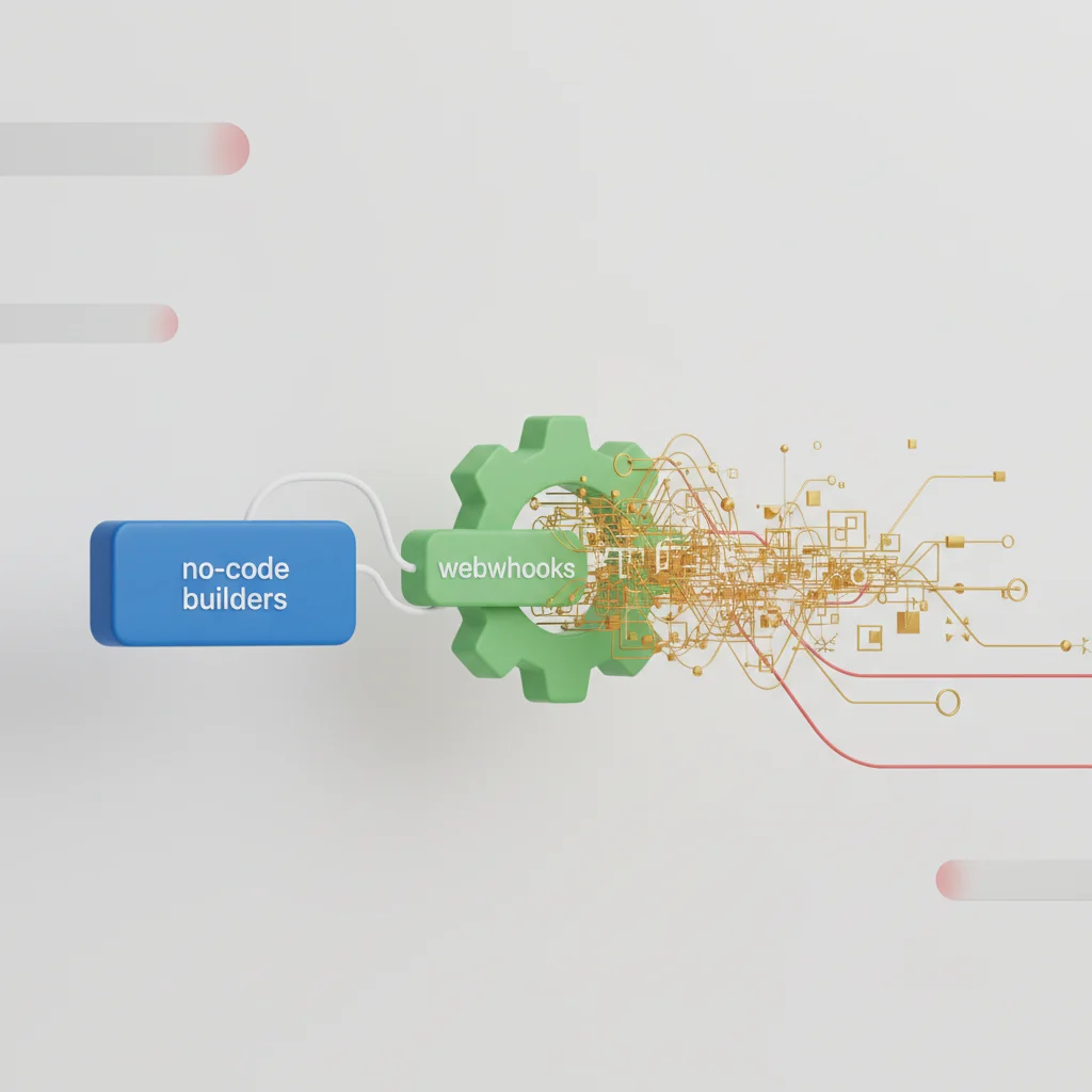 A symbolic editorial illustration showing a modular engine with interconnecting gears of distinct colors, each representing different structural layers of integration running smoothly together.