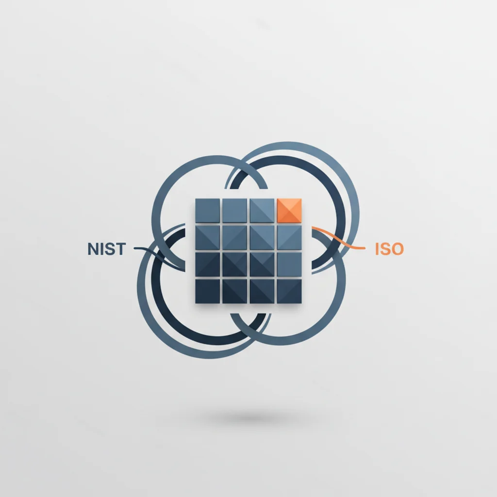 Flow representation of risk assessment, continuous threat modeling, incident response workflows, and corporate compliance controls.