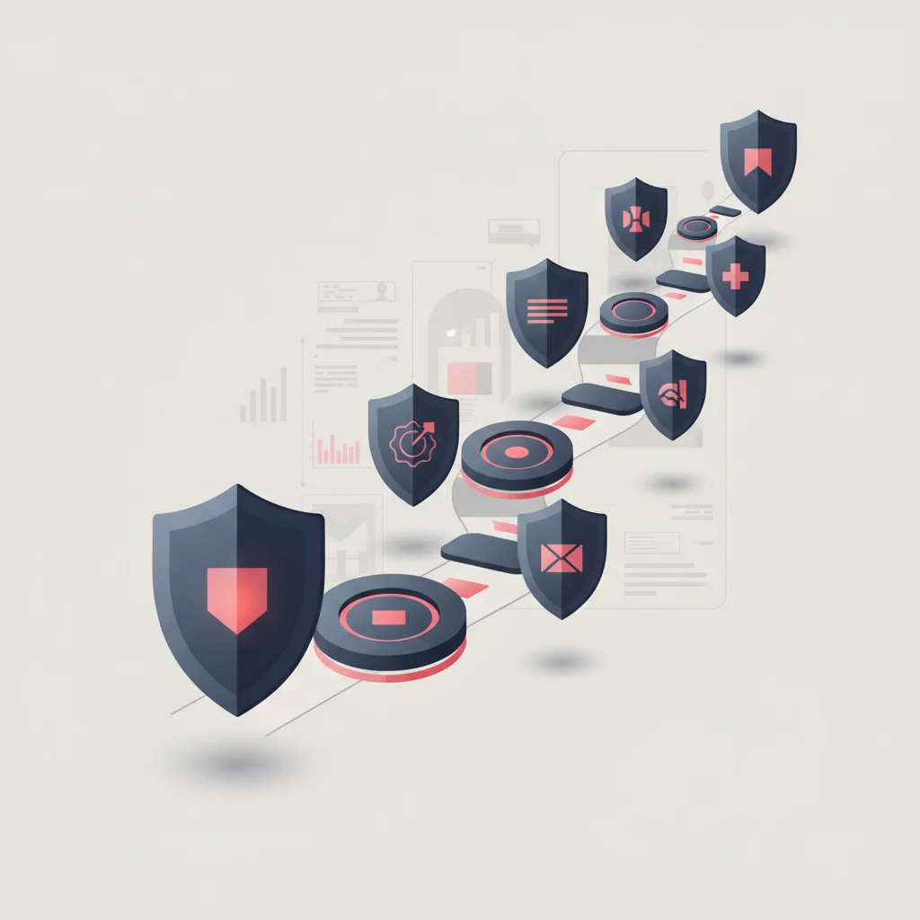 Strategic roadmap showing a clear progression of professional cybersecurity credentials categorized by complexity and experience level.