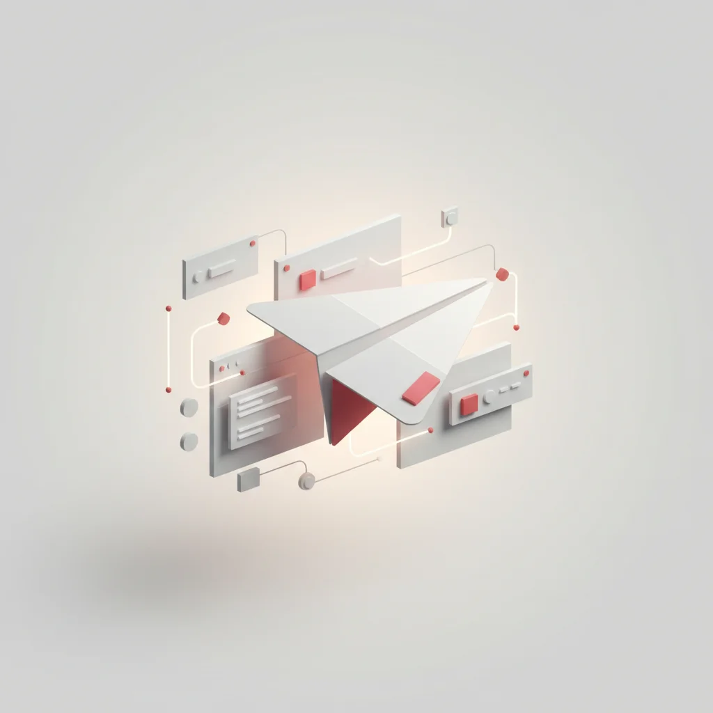 A symbolic corporate design layout showing structured color applications
