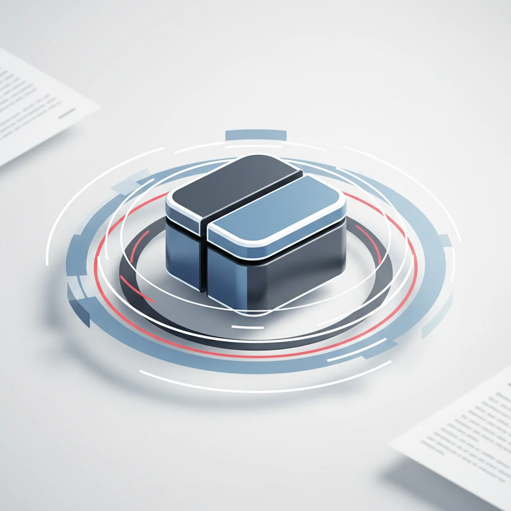 An abstract concept of protective shields around a package, symbolizing shipping insurance and liability protection.