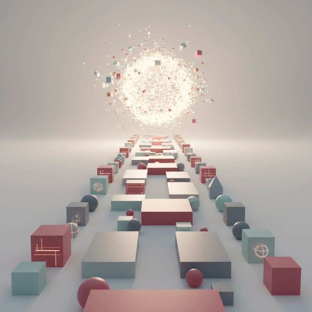 A pathway of code transitions into a clean modern digital horizon.