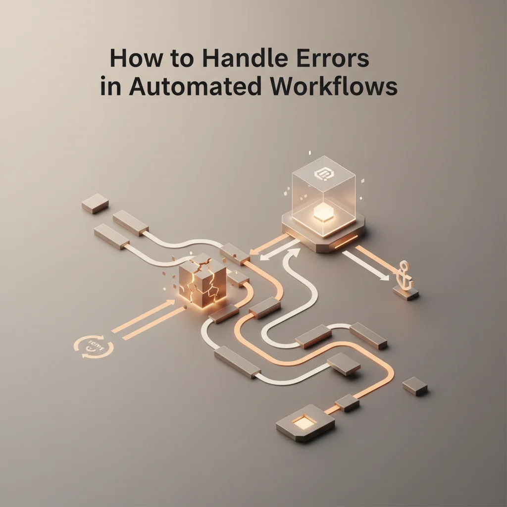Featured image for How to Handle Errors in Automated Workflows