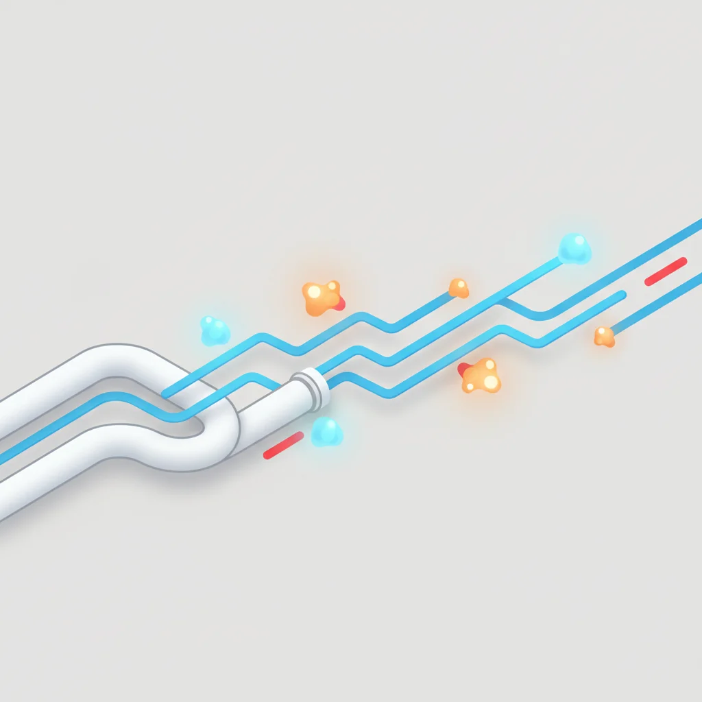 A symbolic visualization of dynamic data caching and streamlined network calls