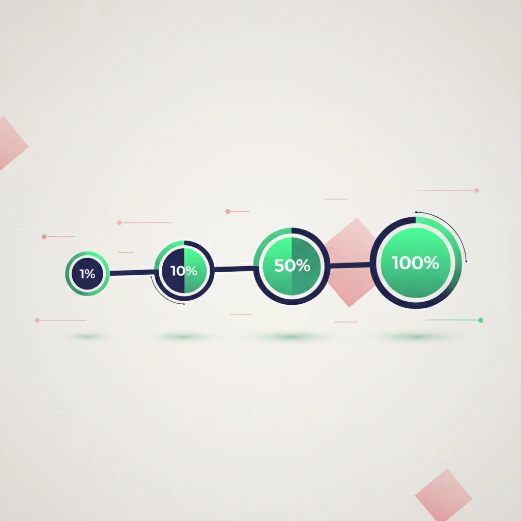 A professional editorial diagram showing the step-by-step expansion of a phased mobile update