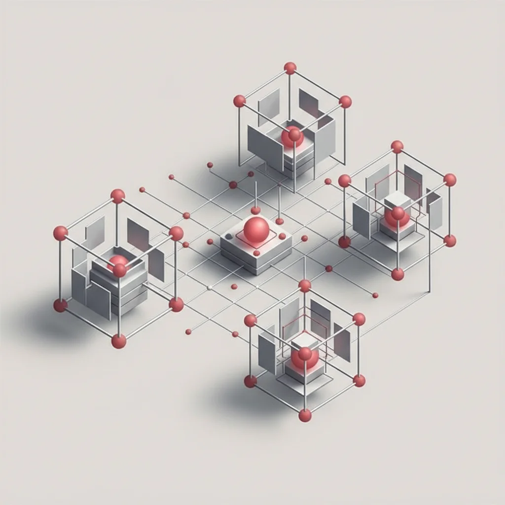 An editorial vector illustration showing structured patterns of data streams being sorted, audited, and processed through analytical filters with precise, balanced design elements