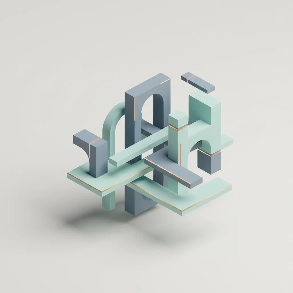 Minimalist corporate illustration representing technical error prevention and structured quality assurance
