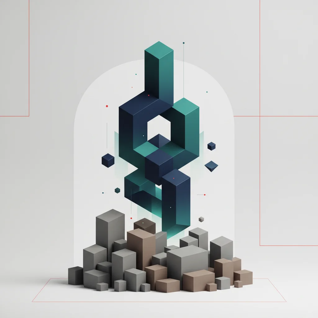 Editorial illustration showing the architectural transition from legacy file types to modern digital web formats