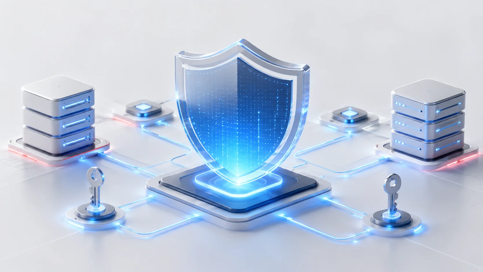 Güvenli token tabanlı kimlik doğrulama kavramsal görseli