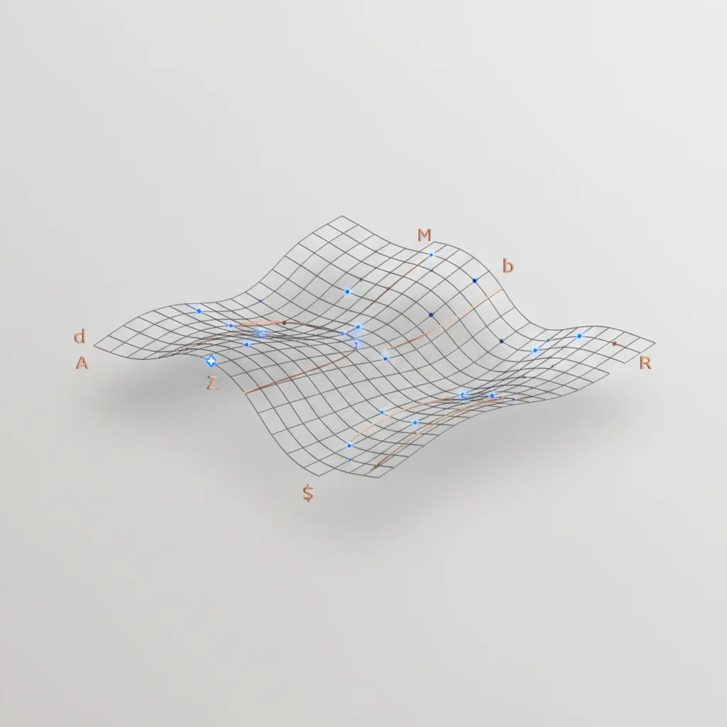 A mathematical grid overlay adapting cleanly across changing container sizes.