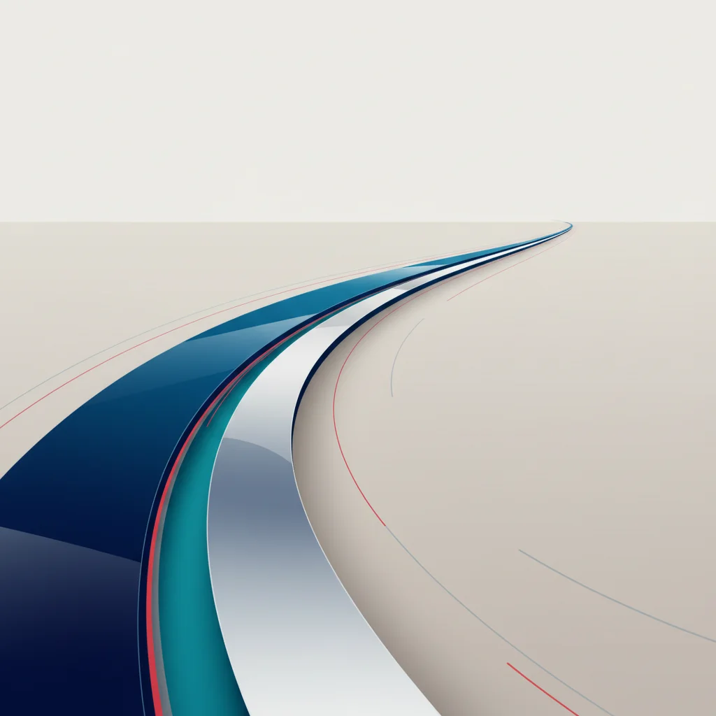 A symbolic editorial illustration showing a high head and long tail keyword distribution curve