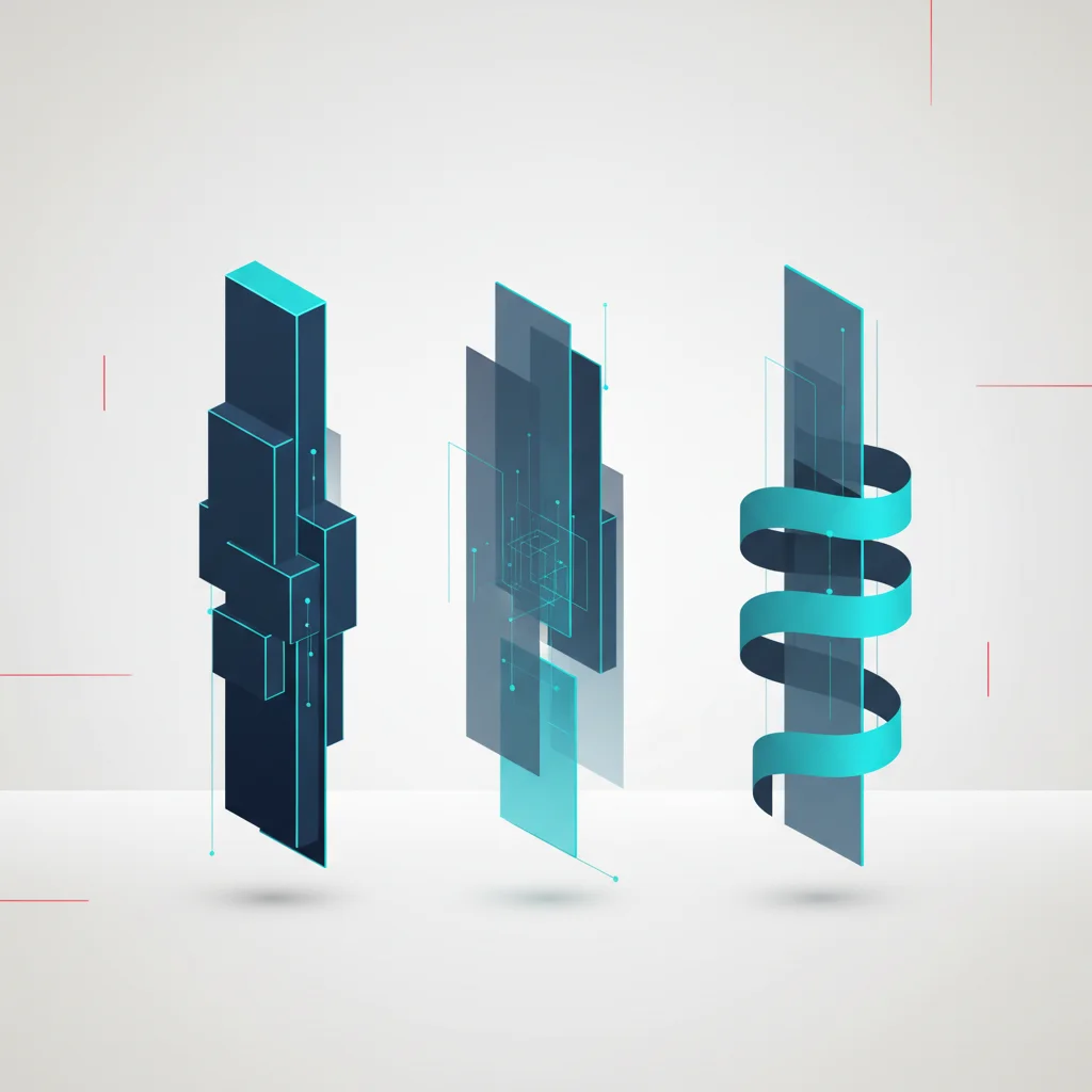 Architectural illustration showing cryptographic security tiers, server clusters, and audit validations