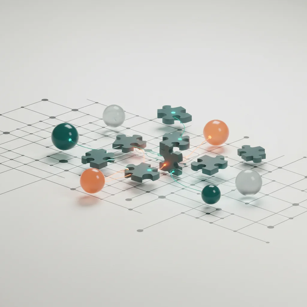 An abstract editorial illustration showing fragmented data packets trying to align across global nodes, representing the struggles of eventual consistency.