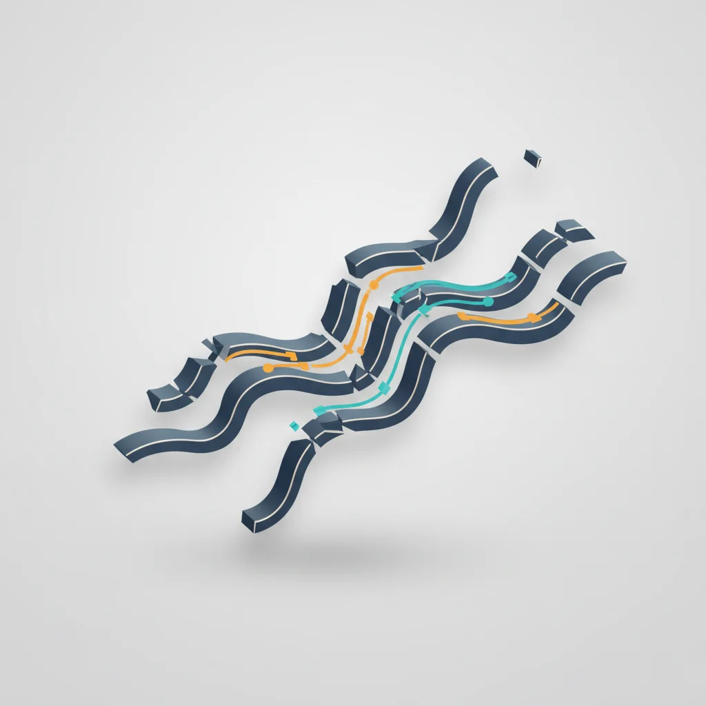 Conceptual editorial art illustrating structural protection, error correction, and systemic stability